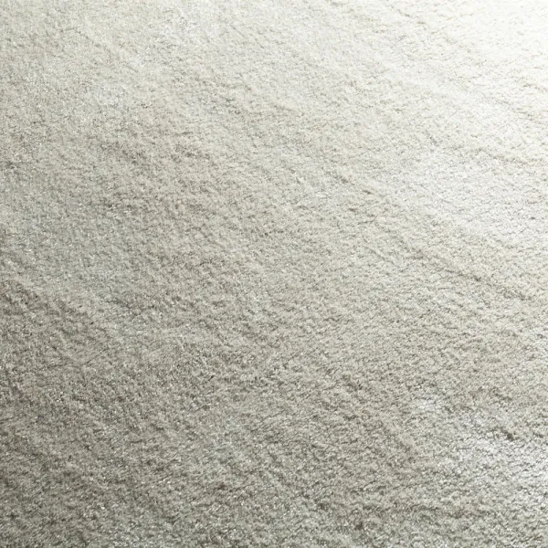 JAB Amaze 378 hellgrau – quadratische Draufsicht Velours-Teppichboden in hellgrau